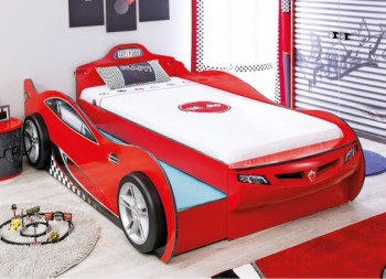 CARBED Кровать-машина Coupe с выдвижной кроватью Red 20.03.1306.00 в Битках - bitki.mebel54.com | фото