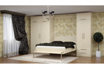 Комплект мебели со шкаф-кроватью трансформер Ратмир в Битках - bitki.mebel54.com | фото