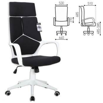 Кресло офисное BRABIX Prime EX-515 (черная ткань) в Битках - bitki.mebel54.com | фото