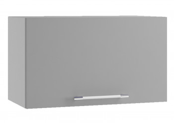 Ройс ПГ 600 Шкаф верхний горизонтальный (Графит софт/корпус Серый) в Битках - bitki.mebel54.com | фото