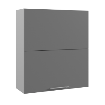 Ройс ПГПМ 800 Шкаф верхний Blum Aventos HF (Графит софт/корпус Серый) в Битках - bitki.mebel54.com | фото